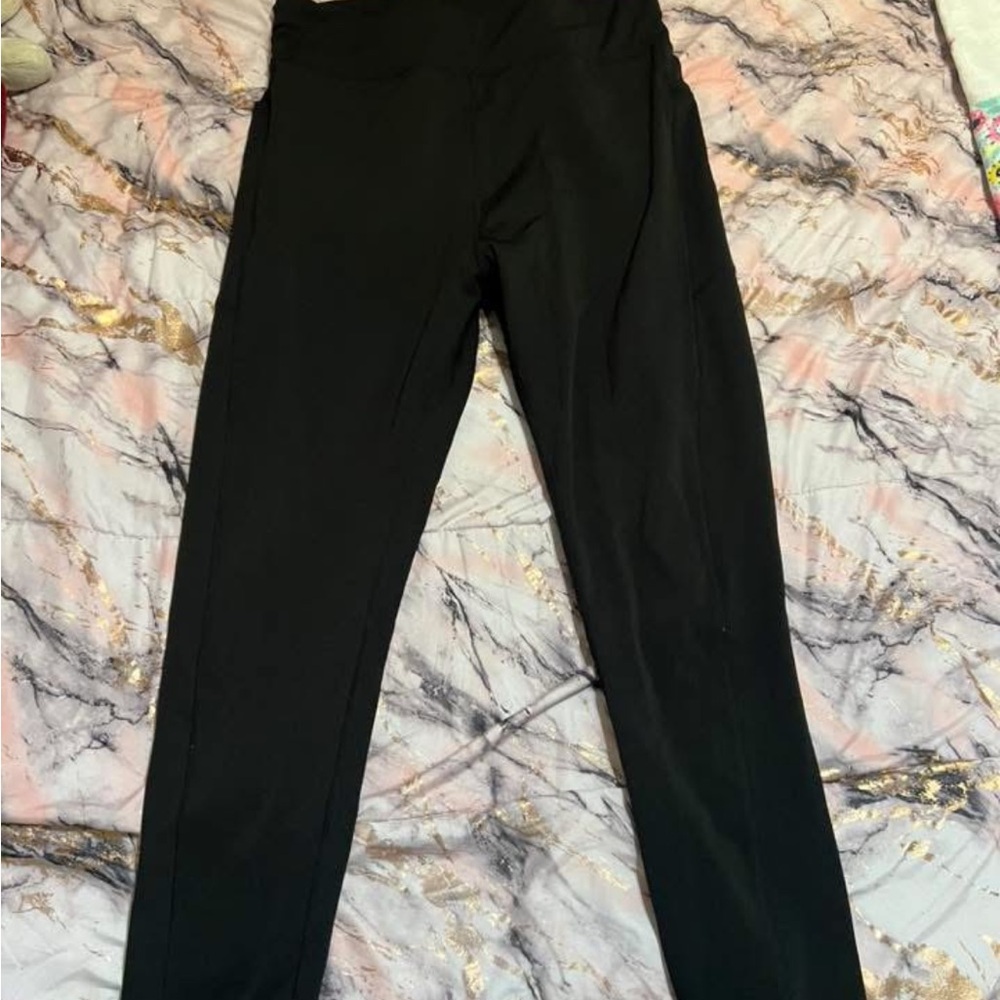 Black High-Waisted Leggings